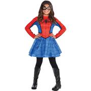 Girls Red Spider-Girl Costume