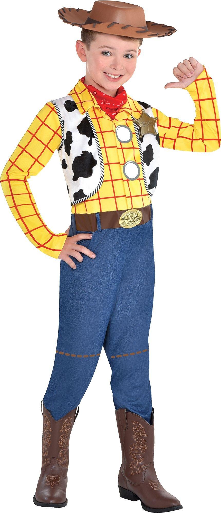 Plus Size Deluxe Woody Toy Story Costume for Men