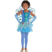 Girls Princess Peacock Costume