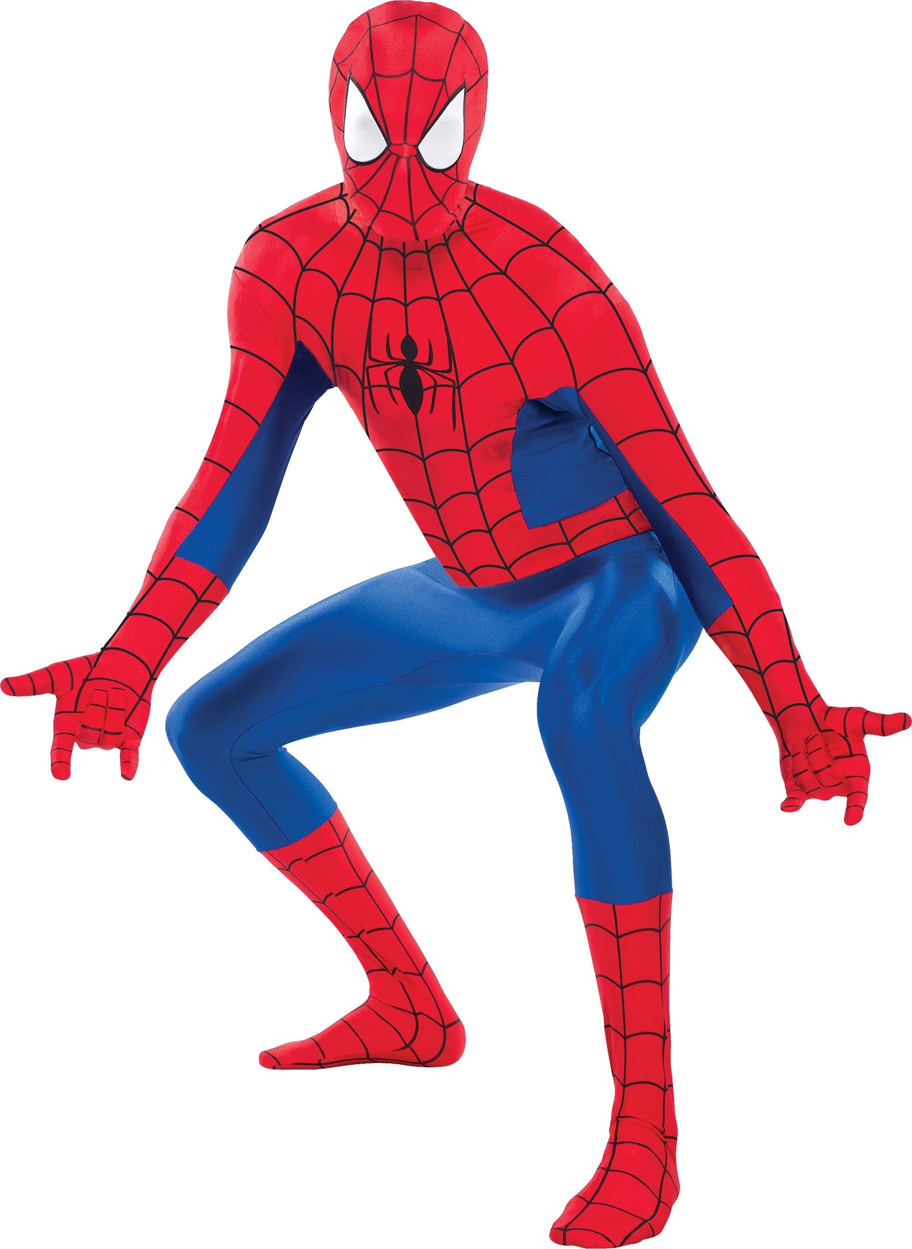 Adult Spider-Man Plus Size Sweatsuit Costume - Marvel