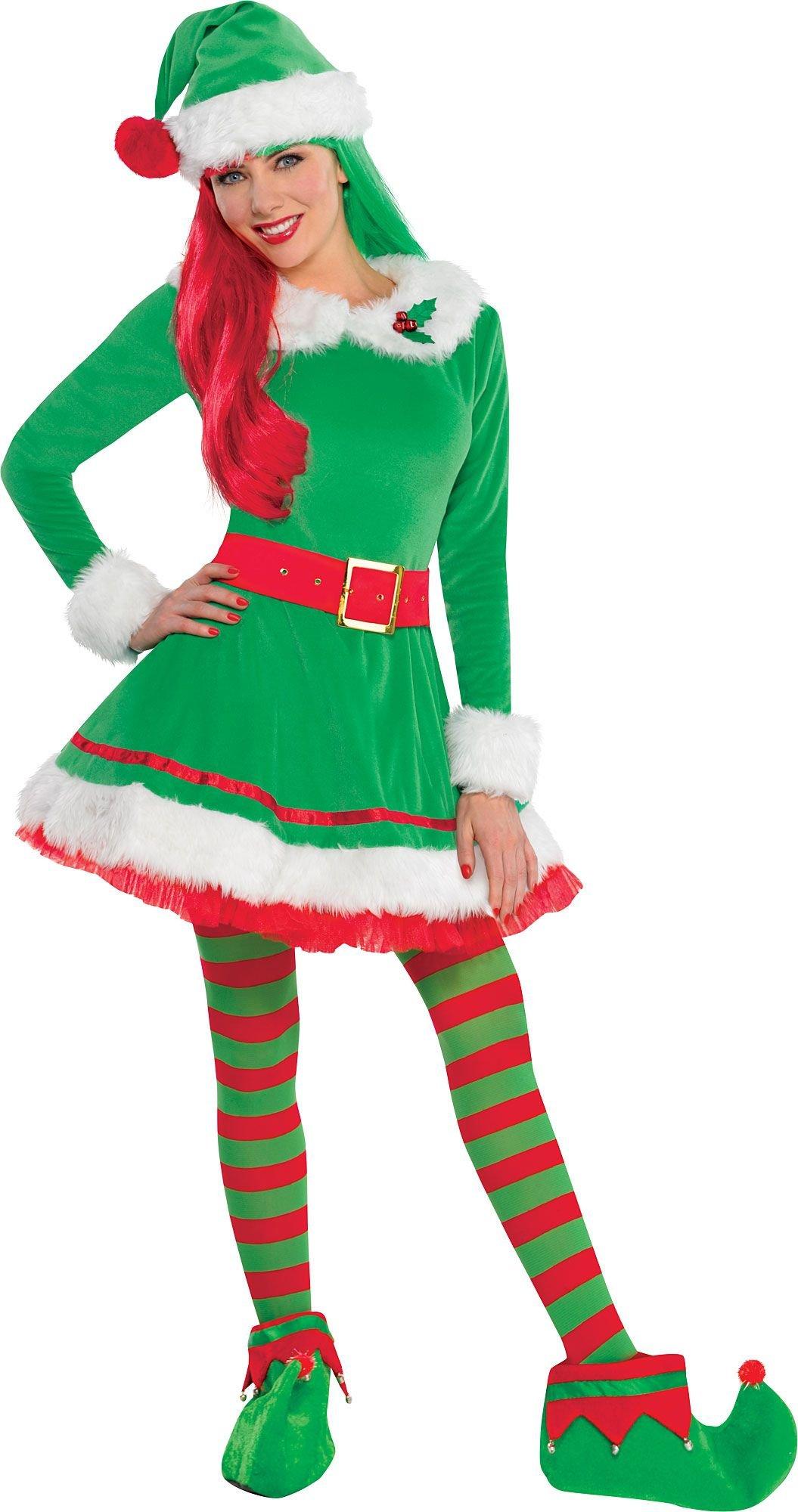 Santa elf hot sale costumes adults