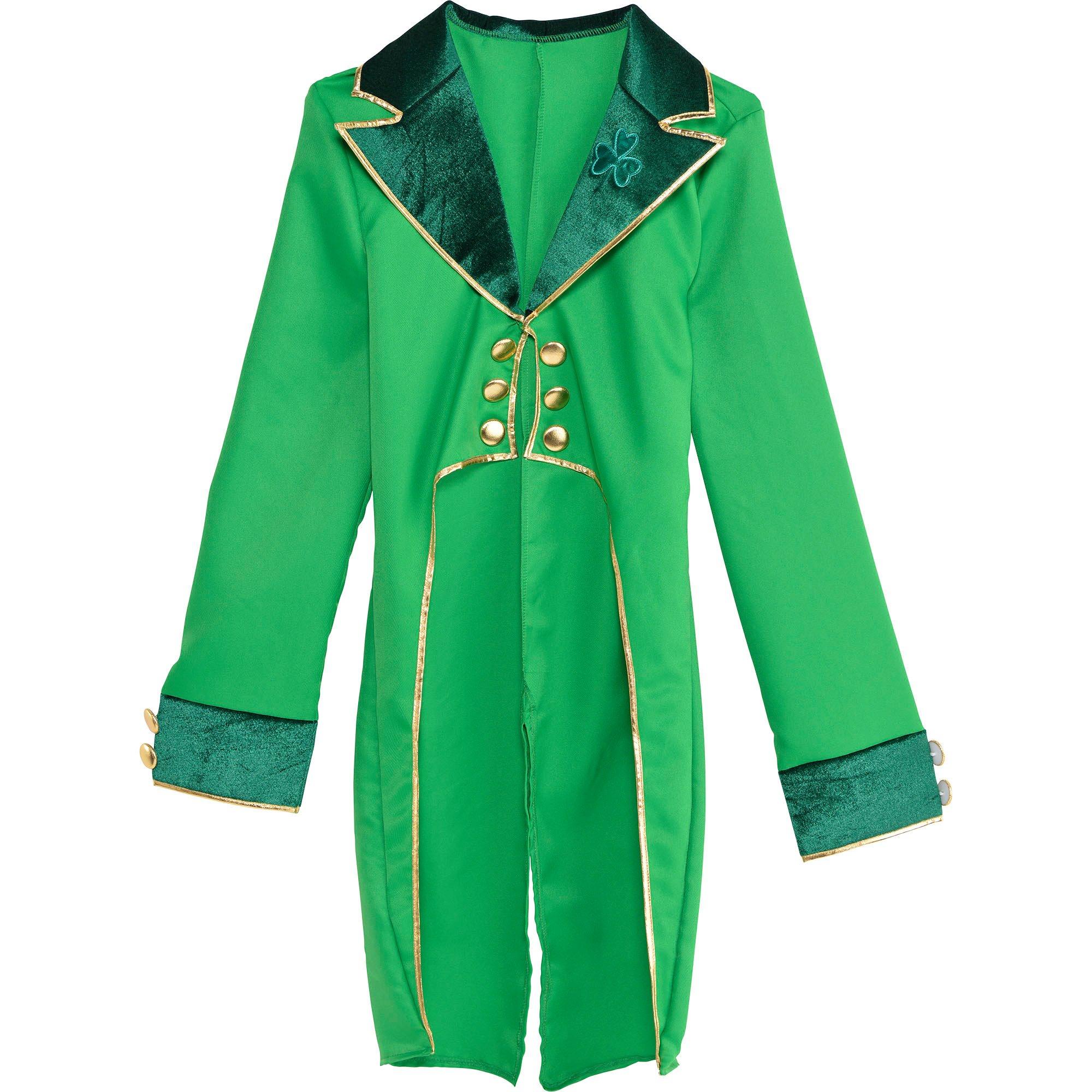 Adult Green Leprechaun Tailcoat