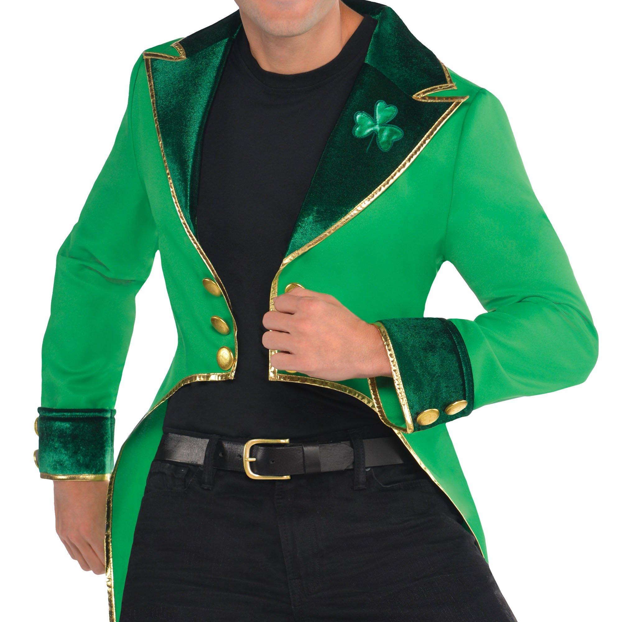 Adult Green Leprechaun Tailcoat