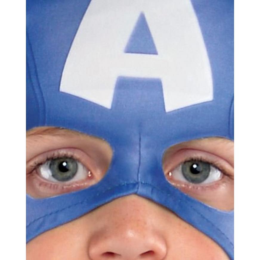Captain America Eye Mask Marvel Superhero Halloween Child Costume Accessory 