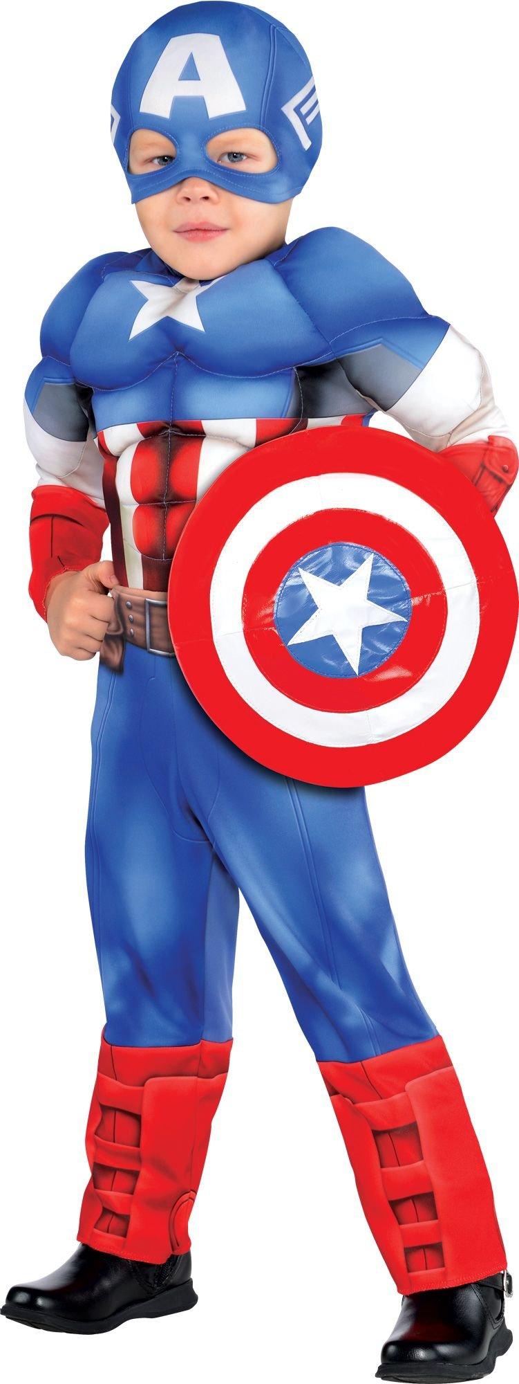 Enfants Garçons Captain America Costume