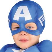Toddler Boys Captain America Muscle Costume Classic