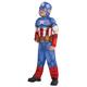 Toddler Boys Captain America Muscle Costume Classic
