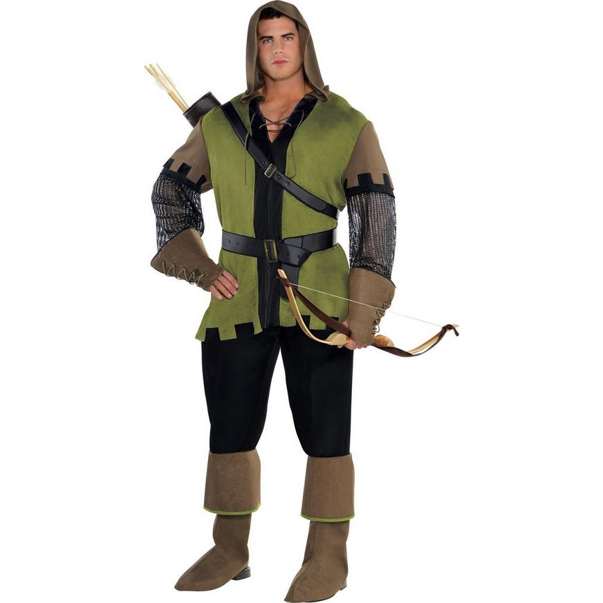 Adult Prince of Thieves Robin Hood Costume Plus Size