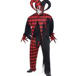 Adult Krazed Jester Costume Plus Size