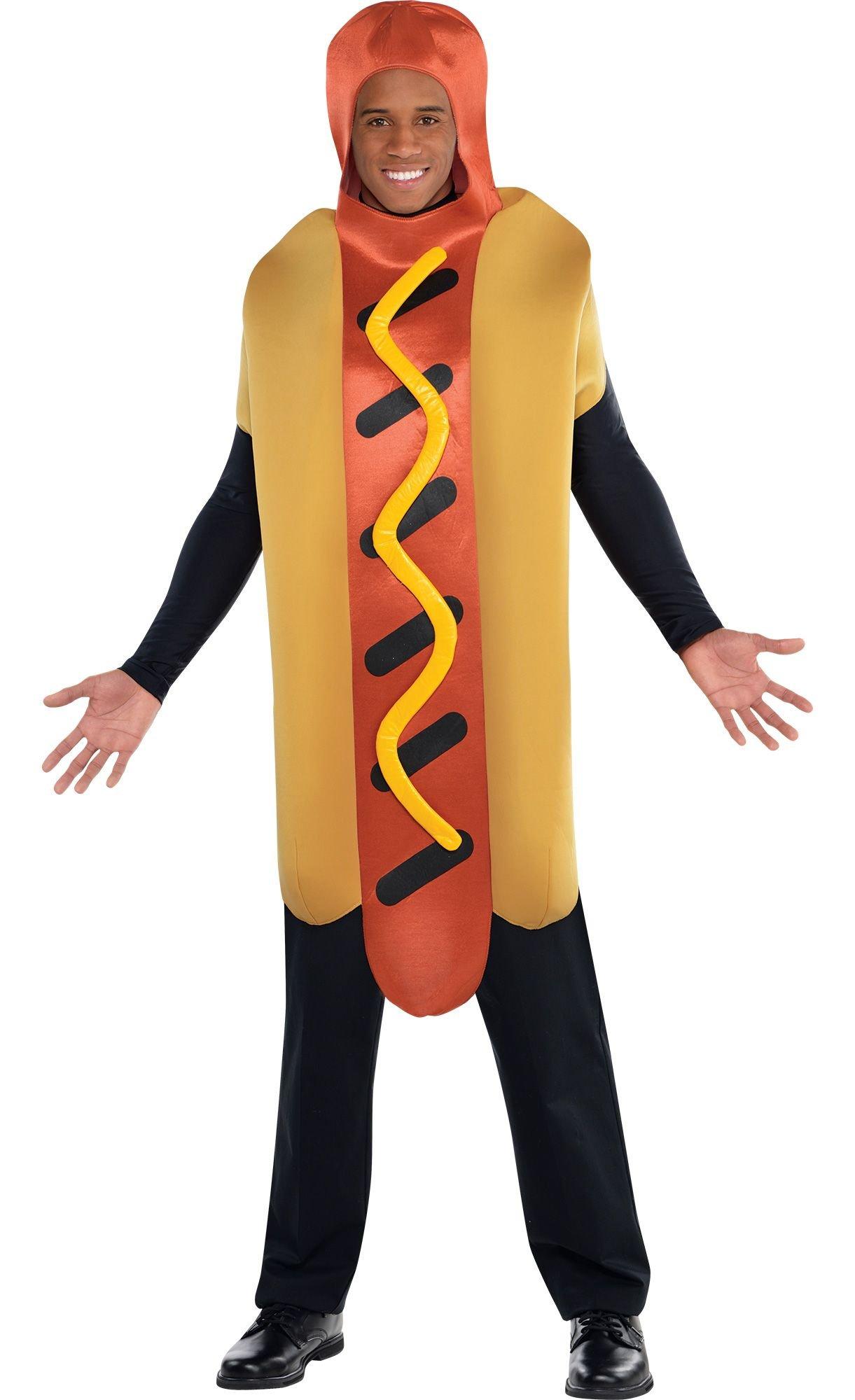 Adult Hot Diggity Hot Dog Costume