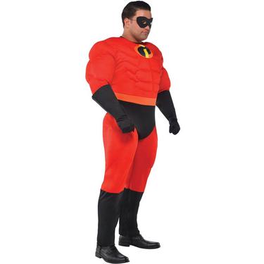 Mens Mr. Incredible Muscle Costume Plus Size - The Incredibles
