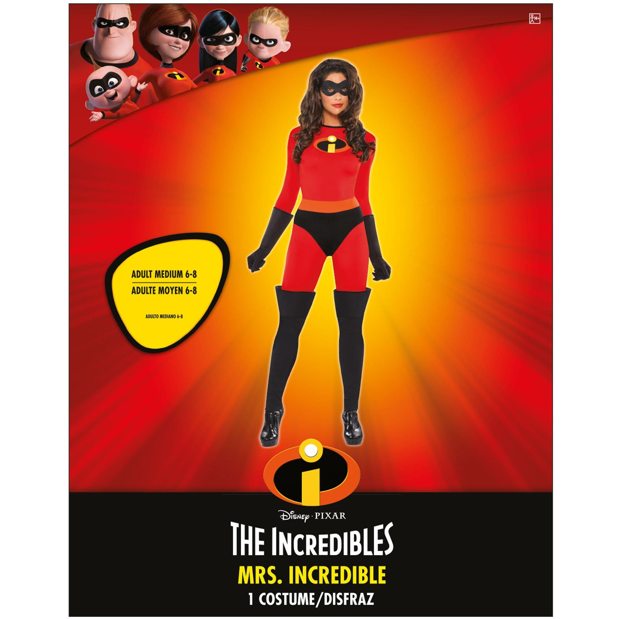 Adult Mrs. Incredible Deluxe Costume - The Incredibles