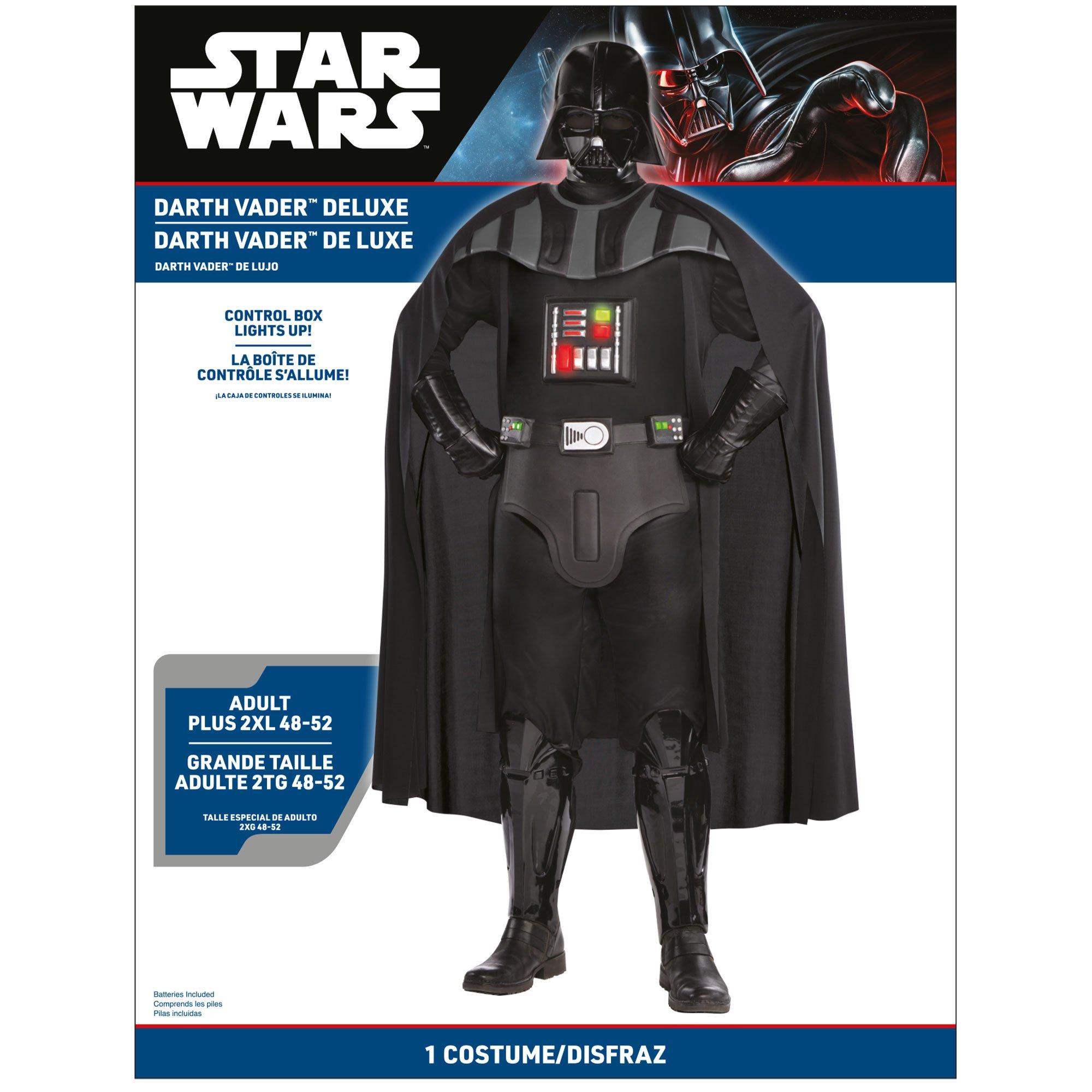 Adult Darth Vader Costume Deluxe - Star Wars