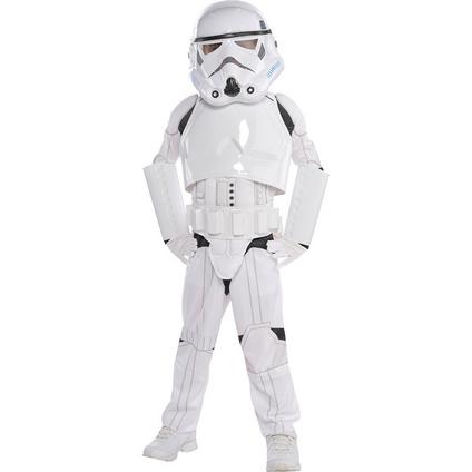 Boys Stormtrooper Costume Deluxe - Star Wars
