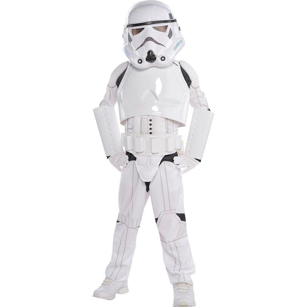 Suit Yourself Deluxe Stormtrooper Halloween Costume for Boys, Star Wars, Large, Includes Accessories