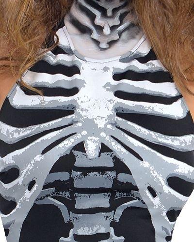 Adult Bone-A-Fied Babe Skeleton Costume