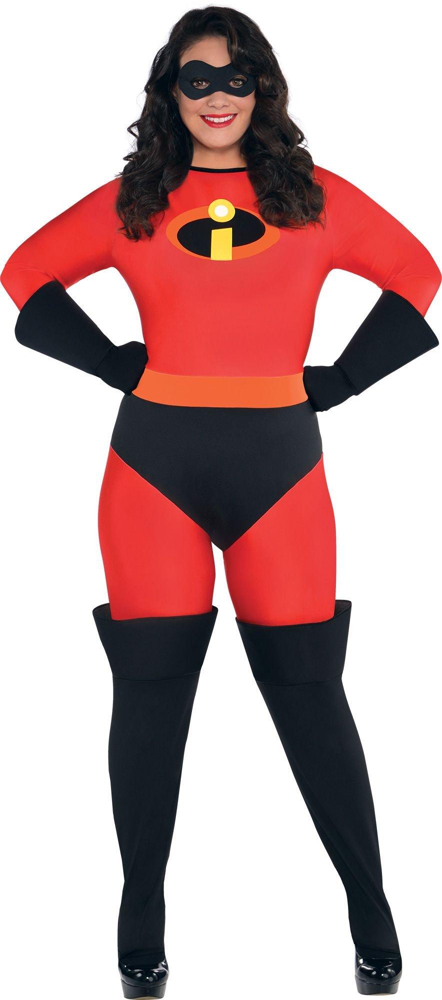 Adult Mrs. Incredible Plus Size Deluxe Costume - The Incredibles | Party  City