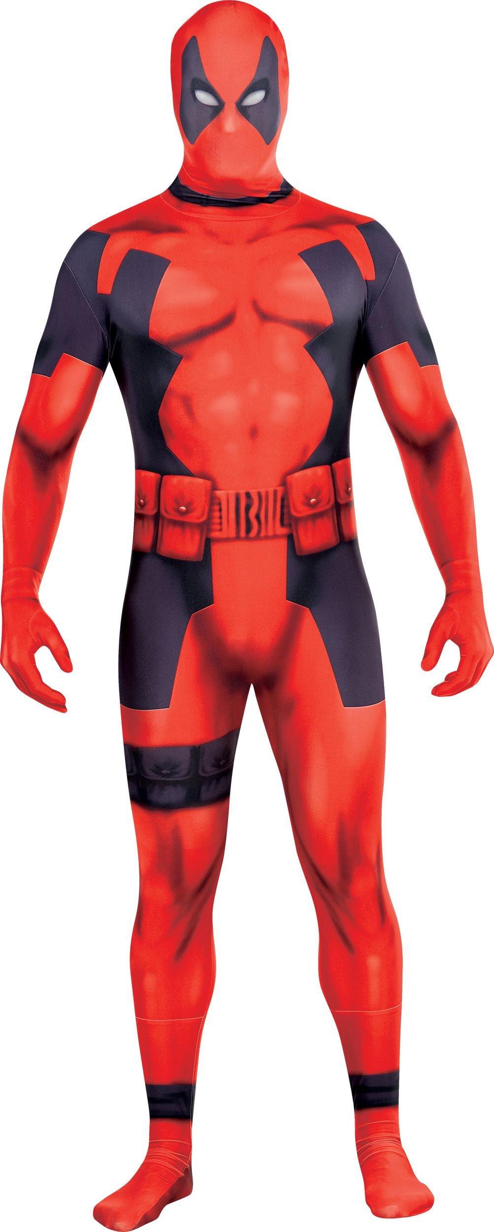 Adult Deadpool Partysuit Deadpool Costume for Men Party City