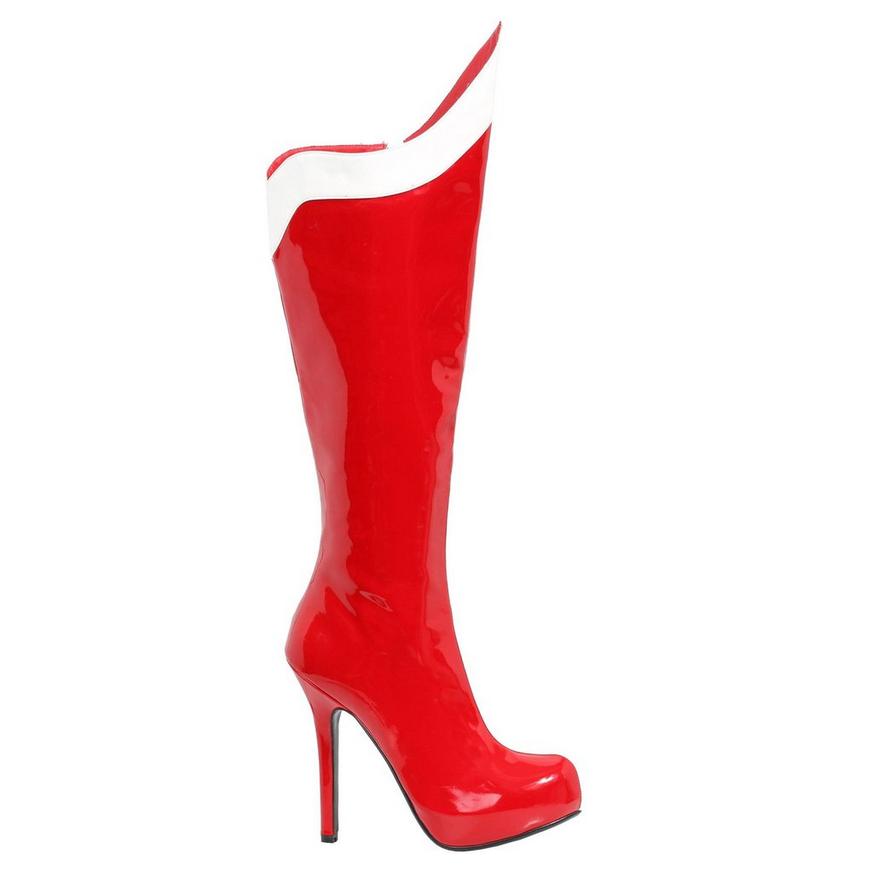 Red & White Wondrous Woman Boots