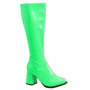 Adult Neon Green Go-Go Boots
