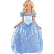 Disney Cinderella Child Costume w/ short skirt NEW --FREE SHIPPING 