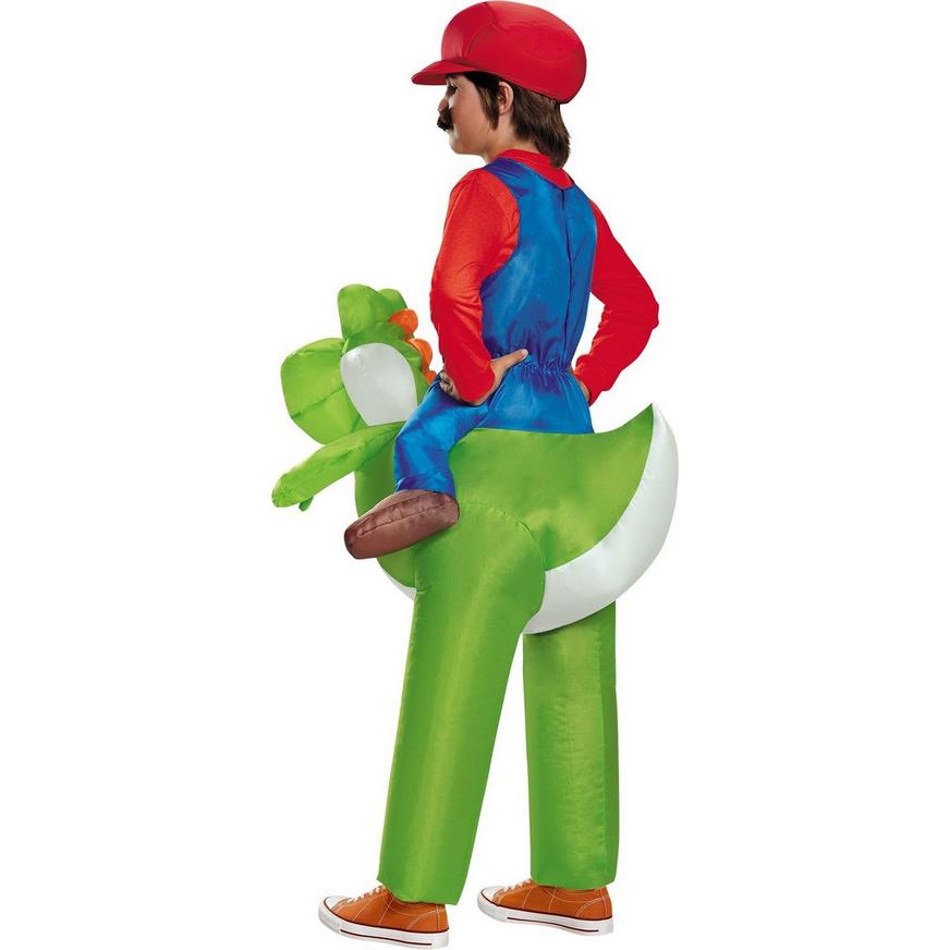 Boys Mario Yoshi Ride-On Costume - Super Mario Brothers