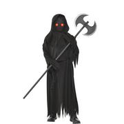 Boys Light-Up Glaring Grim Reaper Costume