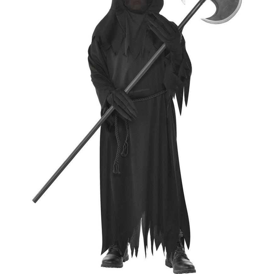 Boys Light-Up Glaring Grim Reaper Costume