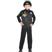 Police Officer Cop Crime Fighter SWAT Child Costume 