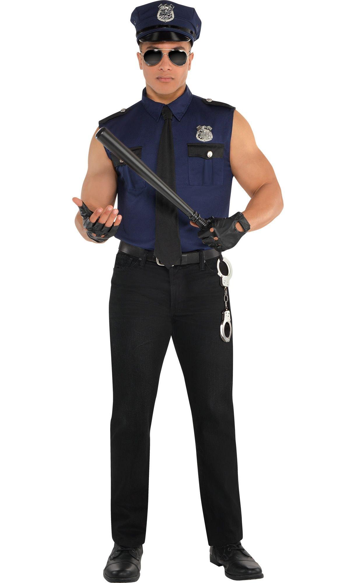 police uniform shirt costume