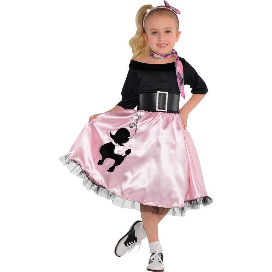 Toddler Girls Miss Sock Hop Costume