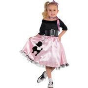 Toddler Girls Miss Sock Hop Costume