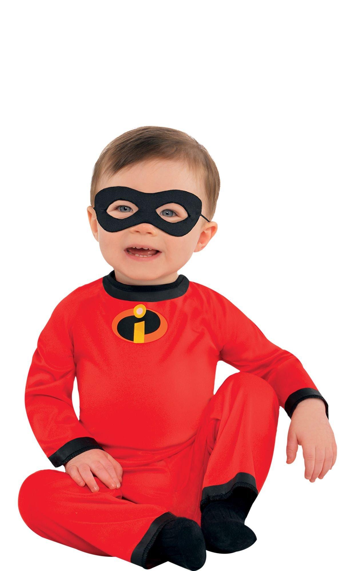  Party City Mr. Incredible Disfraz de Halloween para hombre,  Disney, The Incredibles, tamaño estándar, con guantes y máscara : Ropa,  Zapatos y Joyería