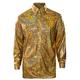 70s Gold Holographic Disco Shirt