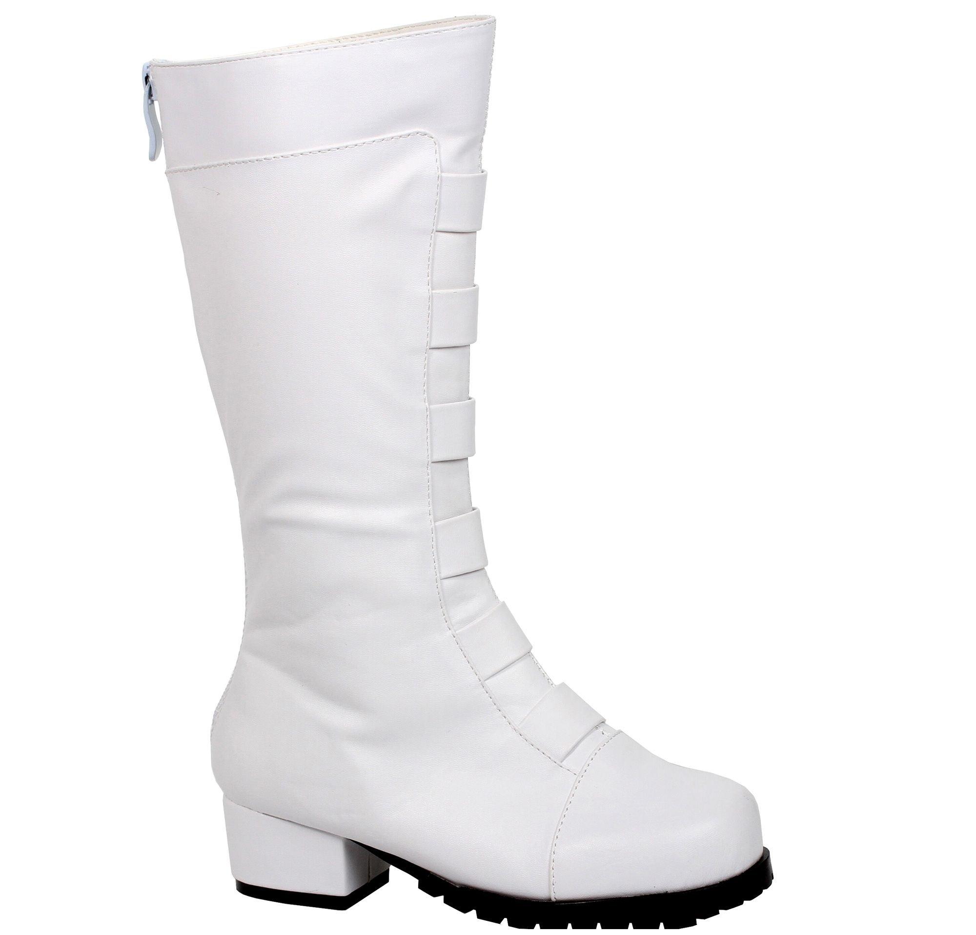 Boys White Costume Boots, 43% OFF