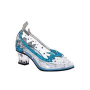 Child Ice Princess Blue High Heel Shoes