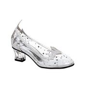 Child Ice Princess Silver High Heel Shoes