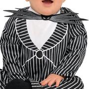 Med Party City The Nightmare Before Christmas Jack Skellington Pinstripe Halloween Costume for Boys with Accessories 