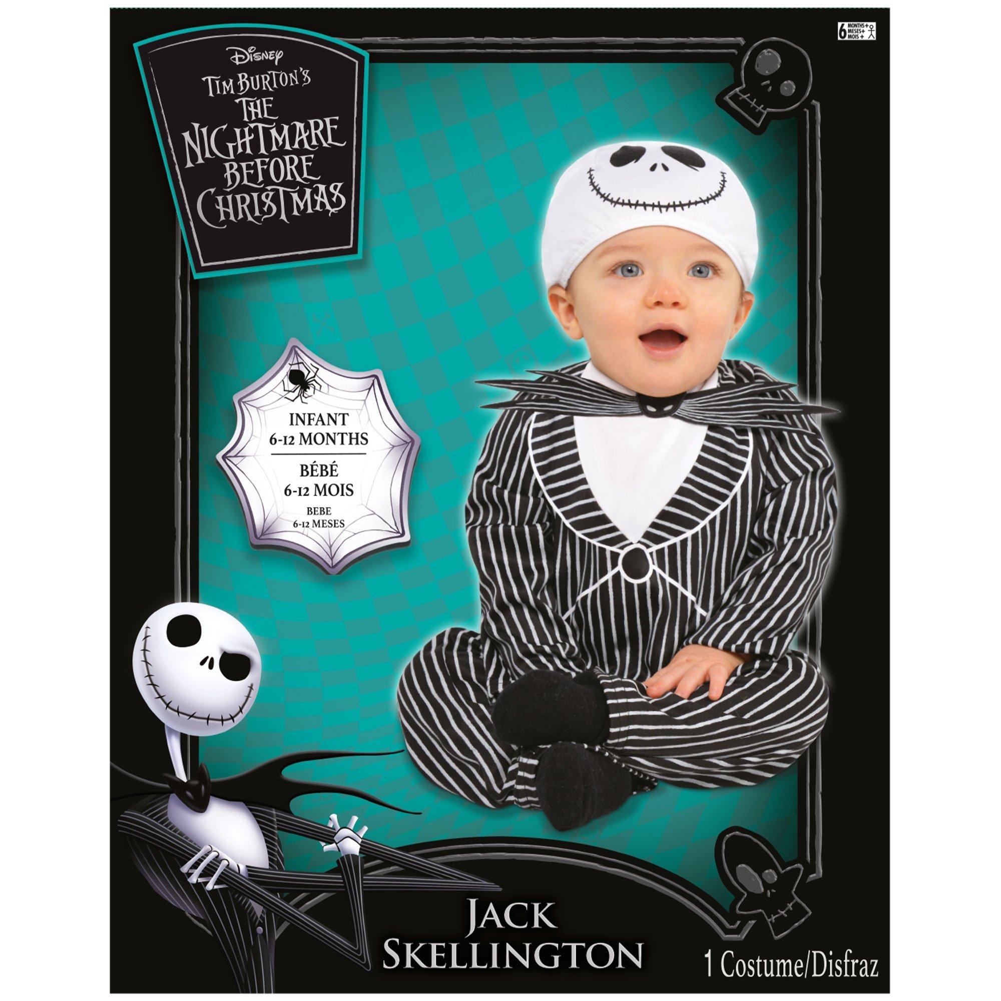 Infant Nightmare Before Christmas Darling Jack Skellington Costume