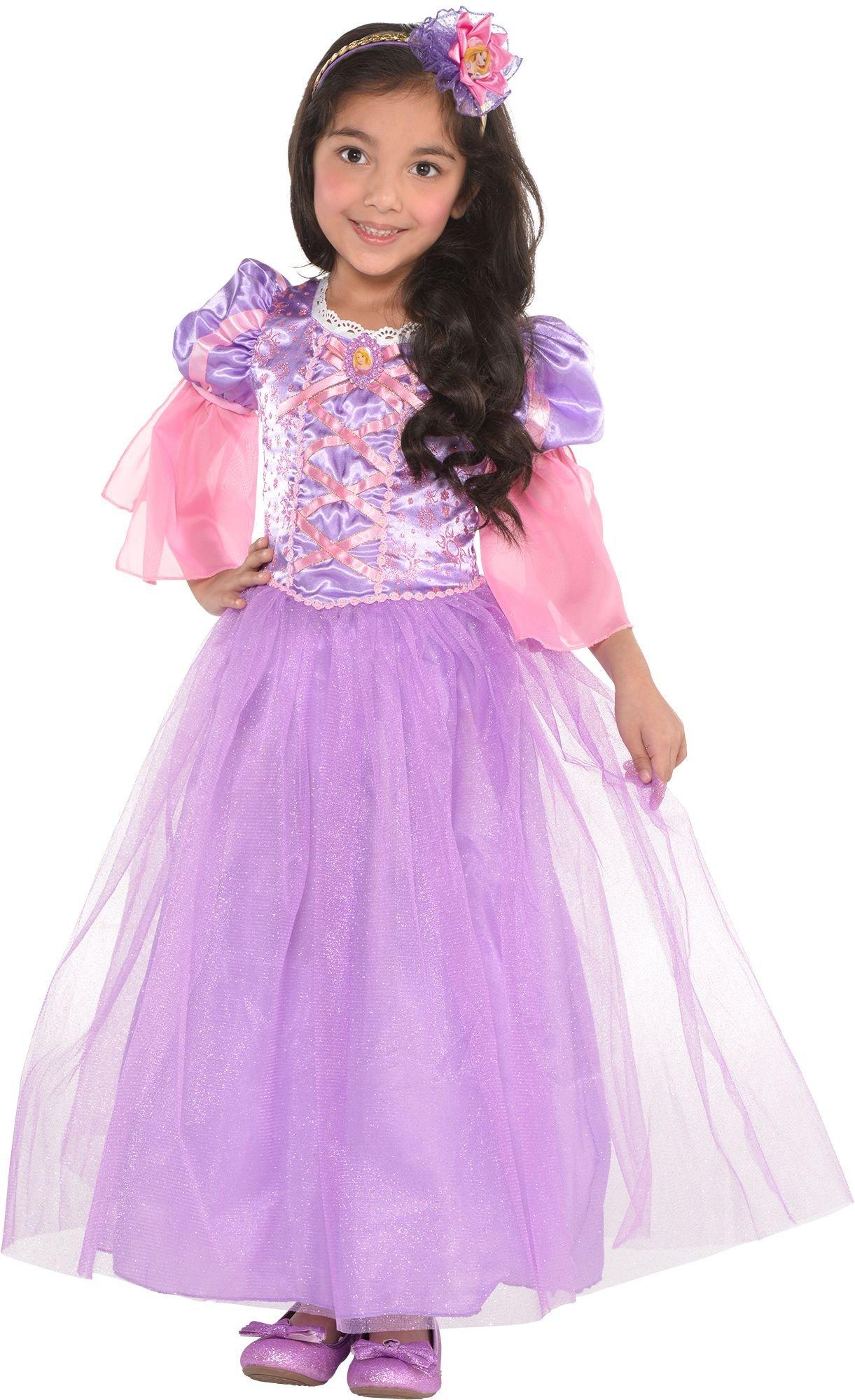 Girls Rapunzel Costume - Tangled | Party City