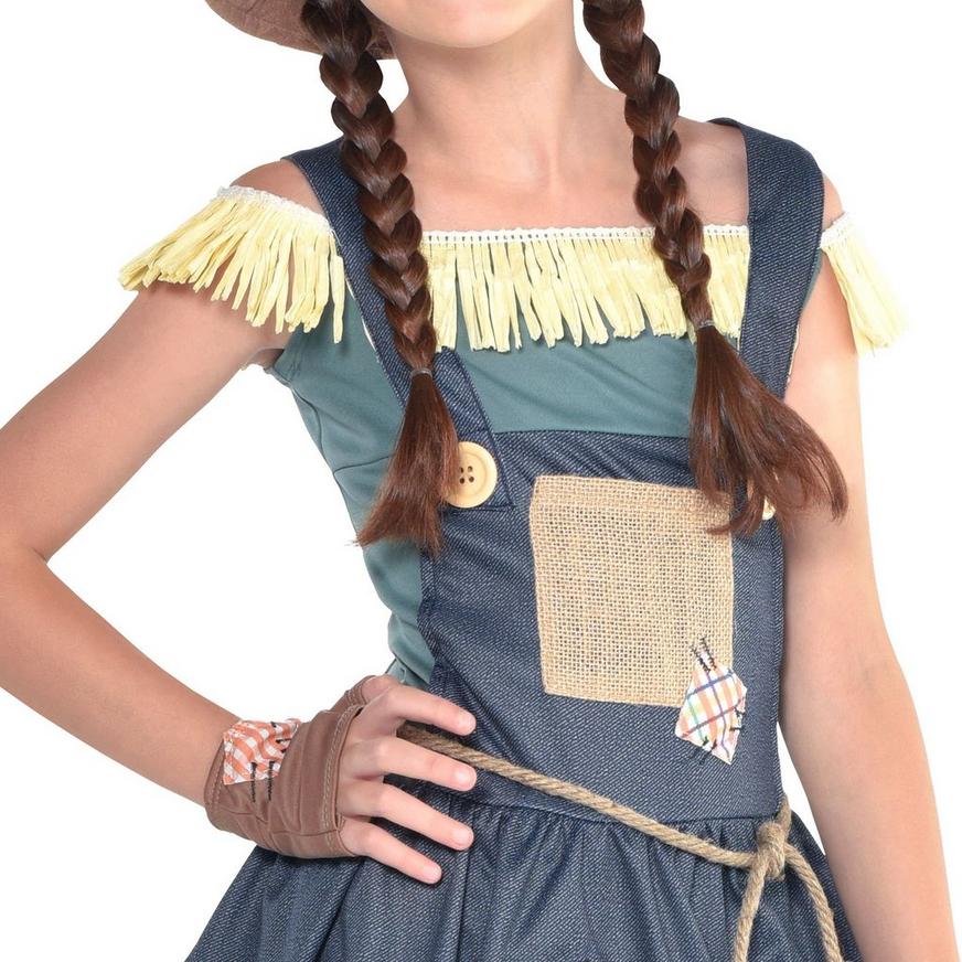 Girls Scarecrow Costume - The Wizard of Oz