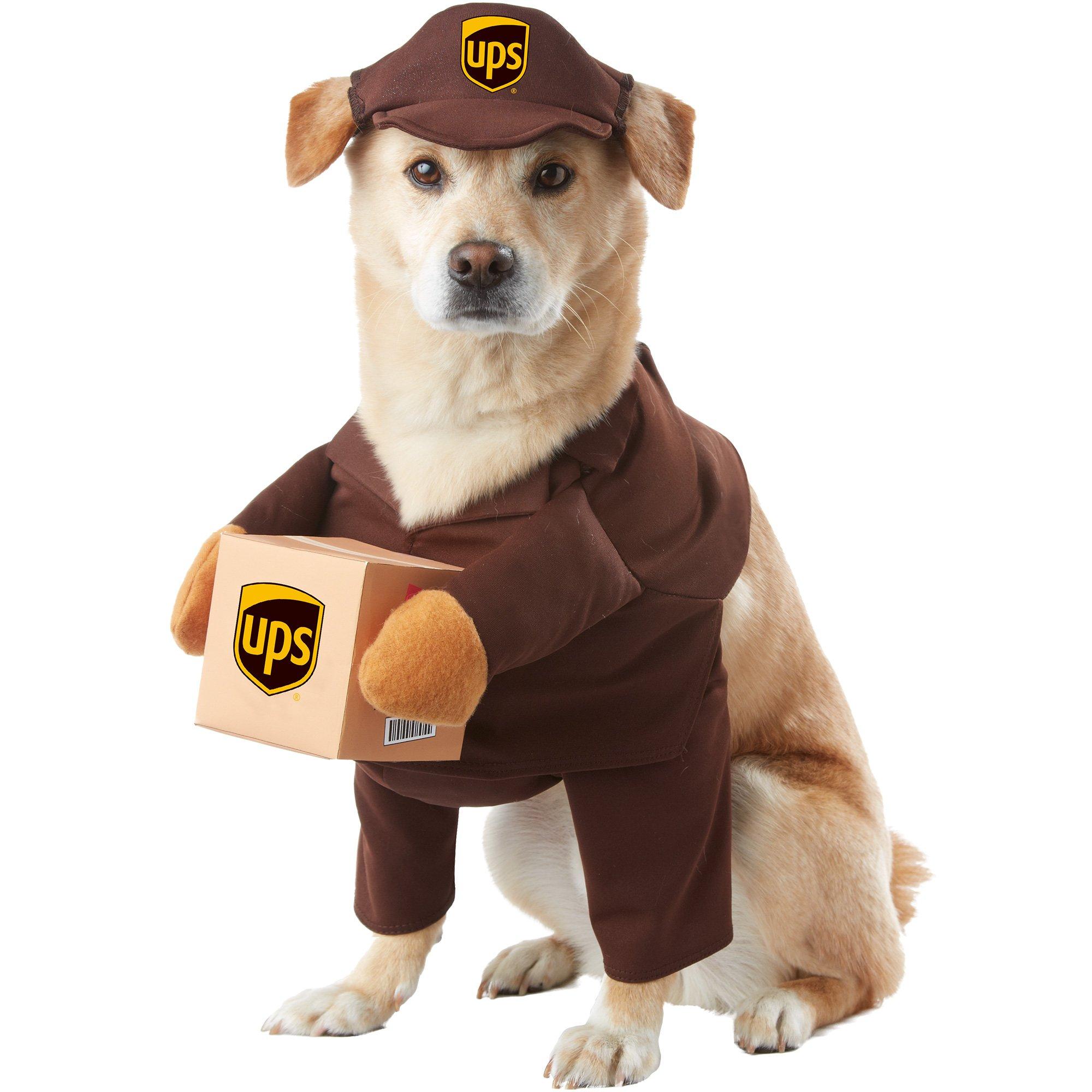 California Costumes UPS Dog Costume, Brown, M