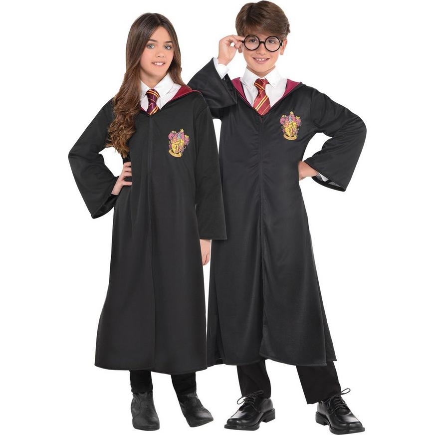 Black for sale online Harry Potter Gryffindor Robe Child Costume Large 