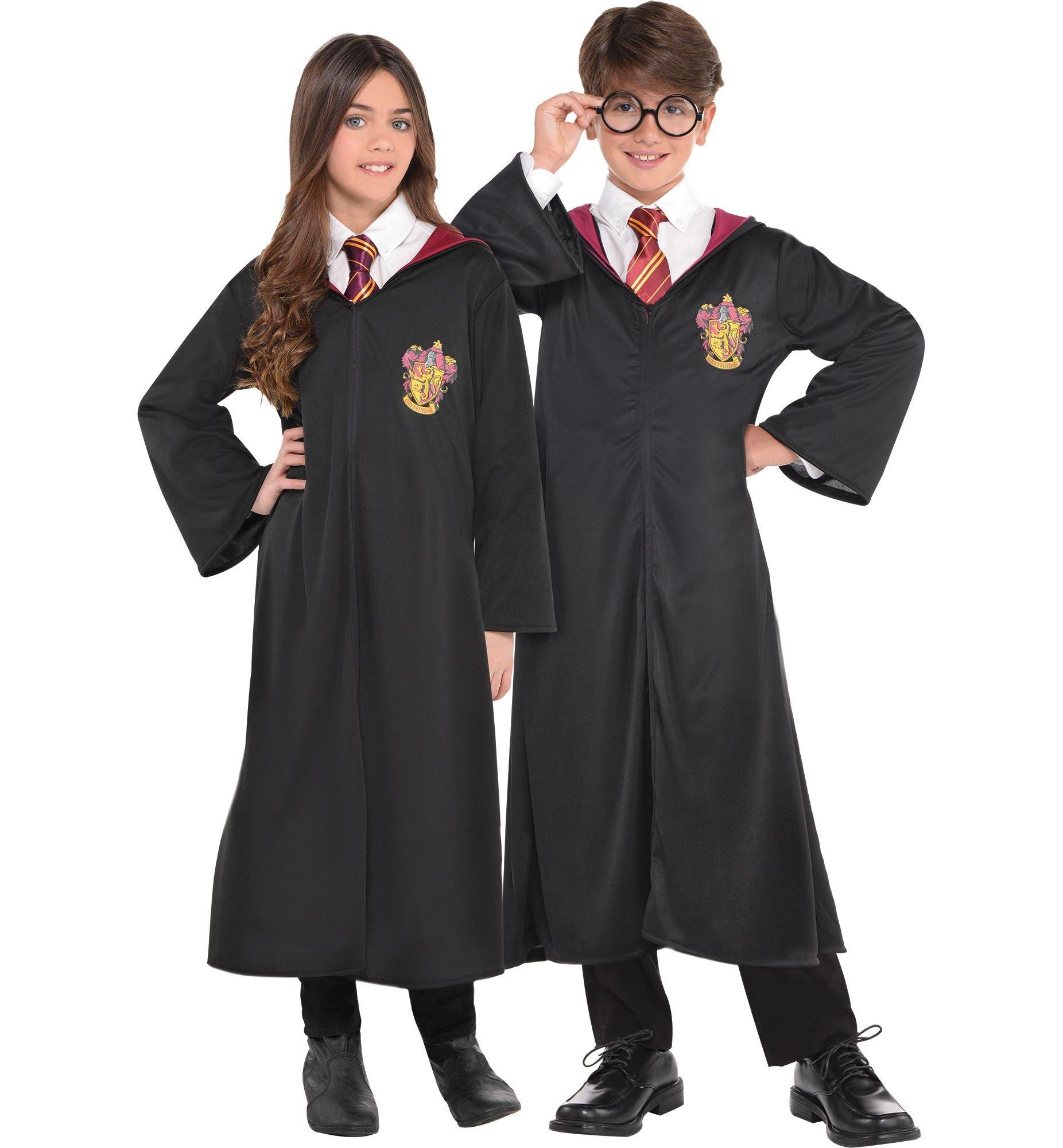 Harry Potter Gryffindor Black Child Robe Costume Large/XL | Halloween City