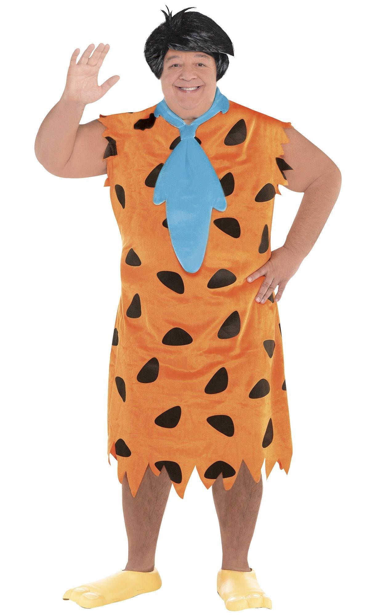 Adult Fred Flintstone Costume Plus Size The Flintstones Party City