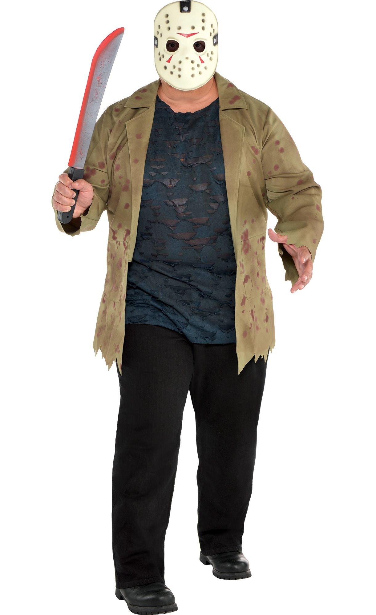 Adult Jason Voorhees Costume Plus Size - Friday the 13th | Party City