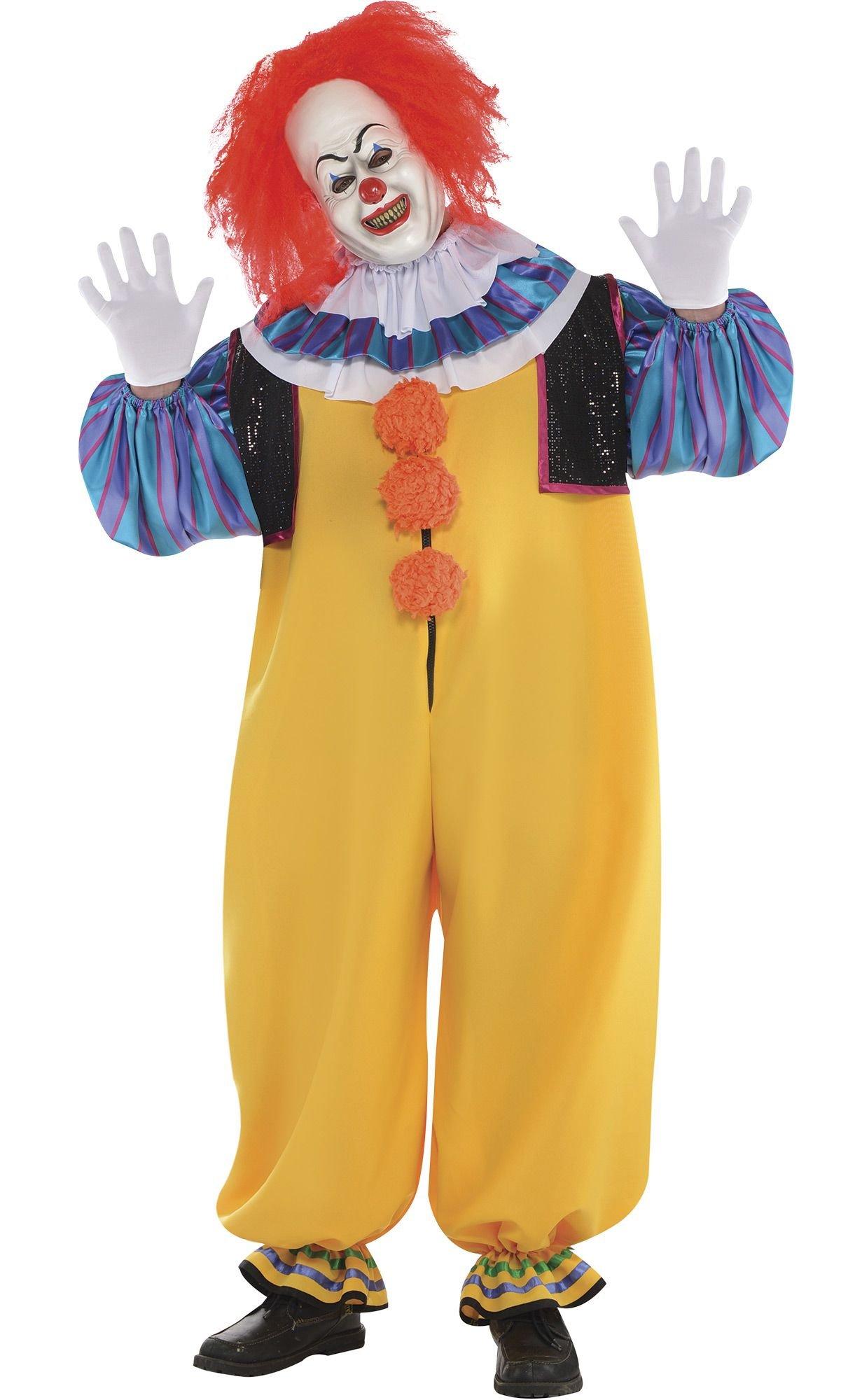 Adult Pennywise Costume Plus Size - It