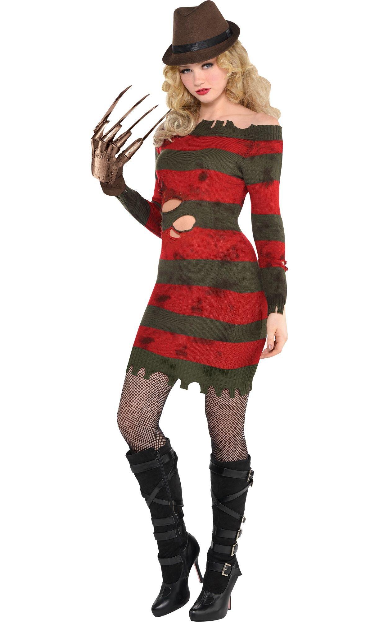 Freddy Krueger Sweater Costume Cosplay Nightmare On Elm St - www ...