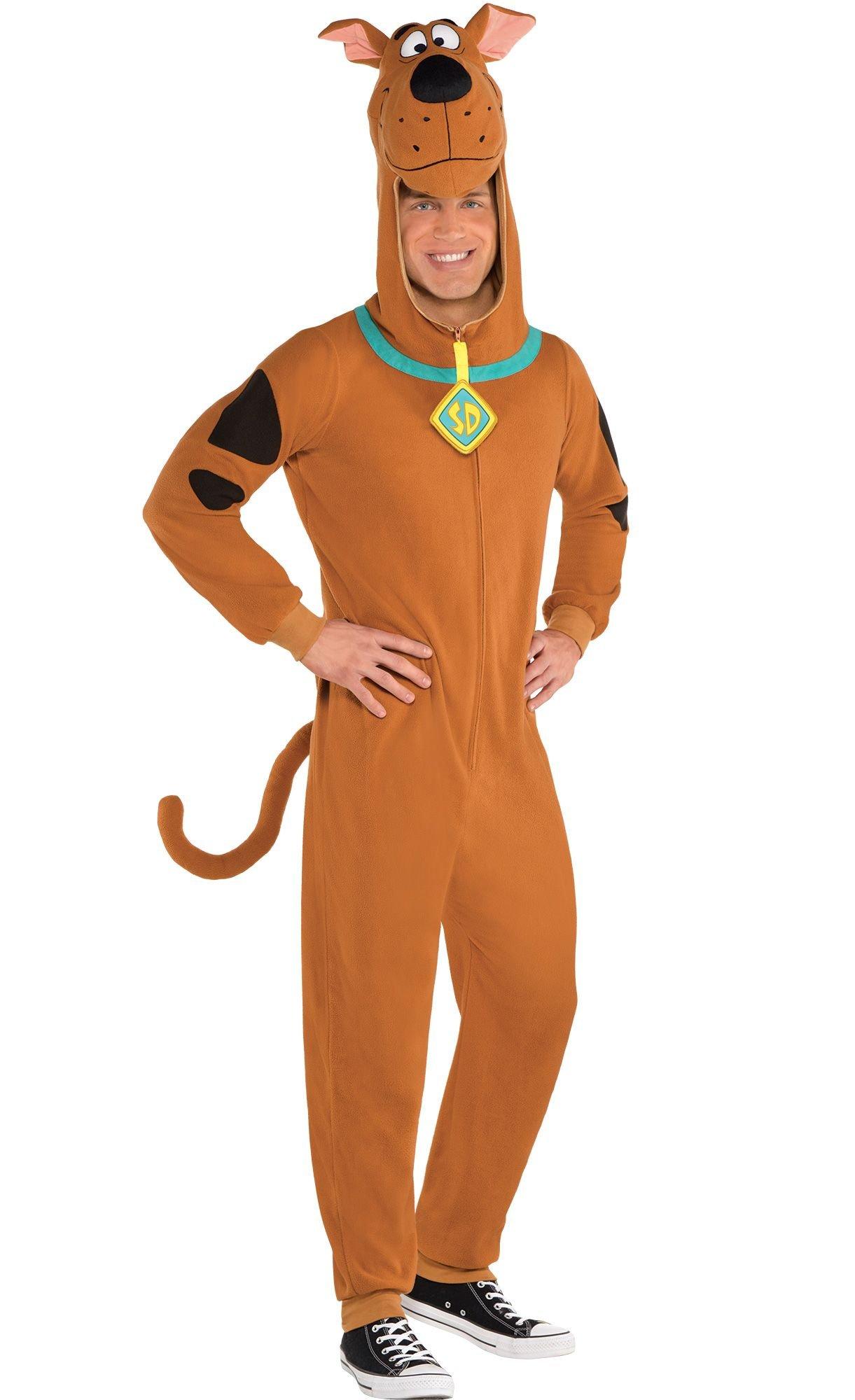 Adult Zipster Scooby-Doo One Piece Costume