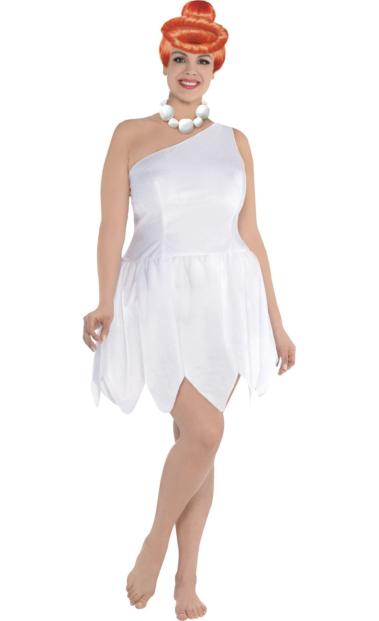 PartyCity Adult Wilma Flintstone Costume Plus Size The